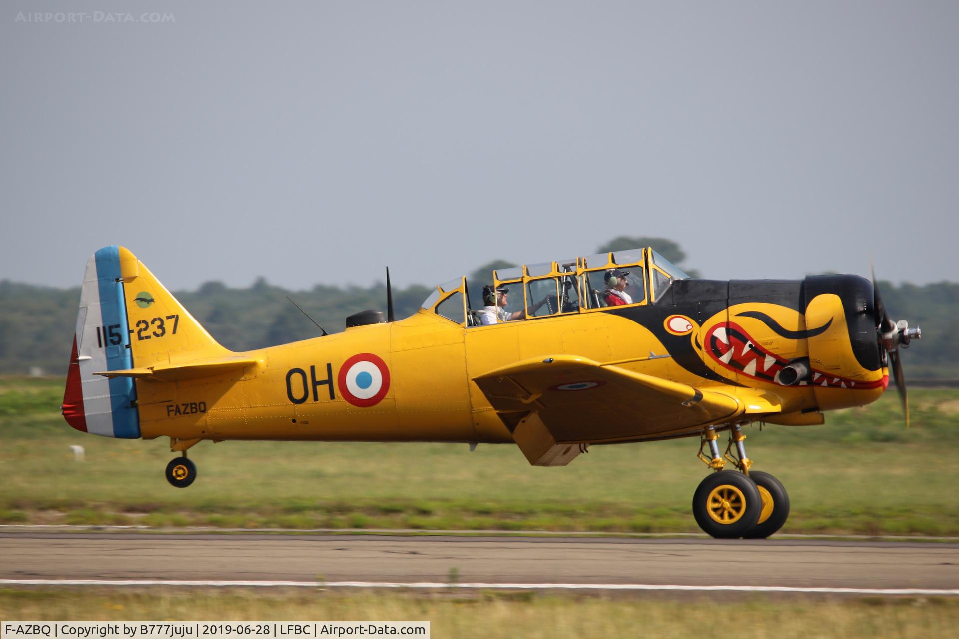 F-AZBQ, North American T-6G Texan C/N 182-535, at Cazaux Airshow