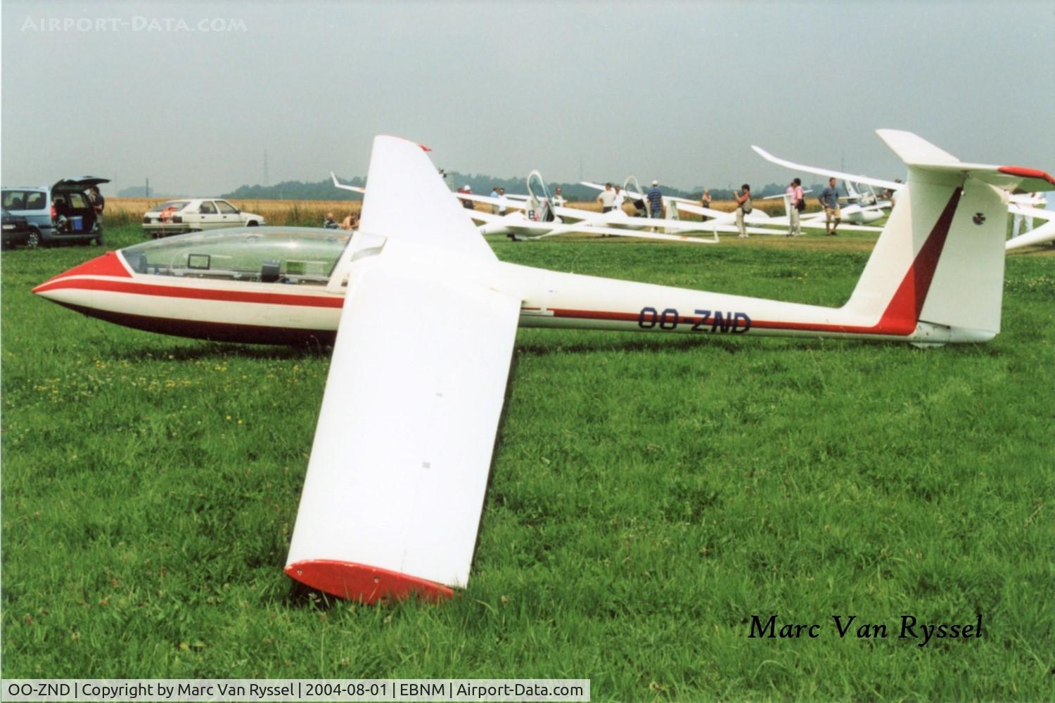 OO-ZND, 1980 ICA IS-28B2 C/N 271, At Temploux.
