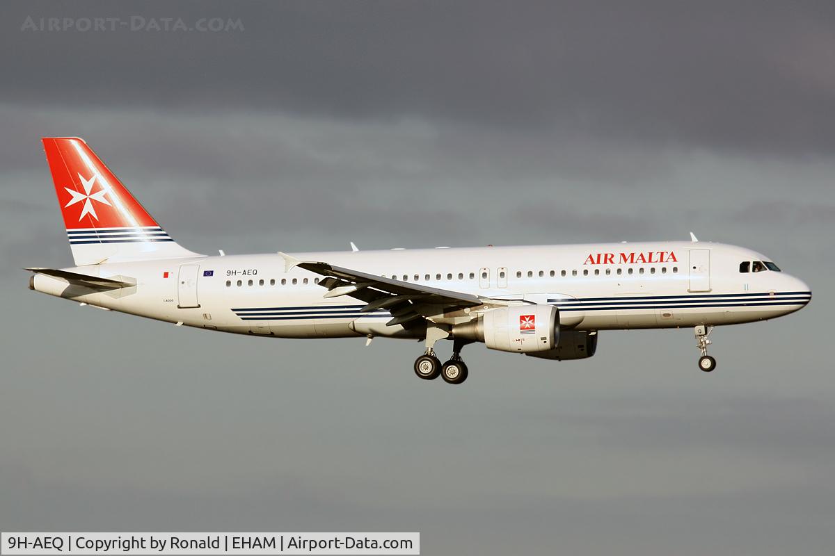 9H-AEQ, 2007 Airbus A320-214 C/N 3068, at spl