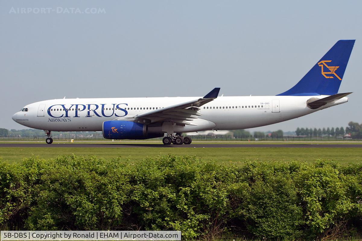 5B-DBS, 2002 Airbus A330-243 C/N 505, at spl