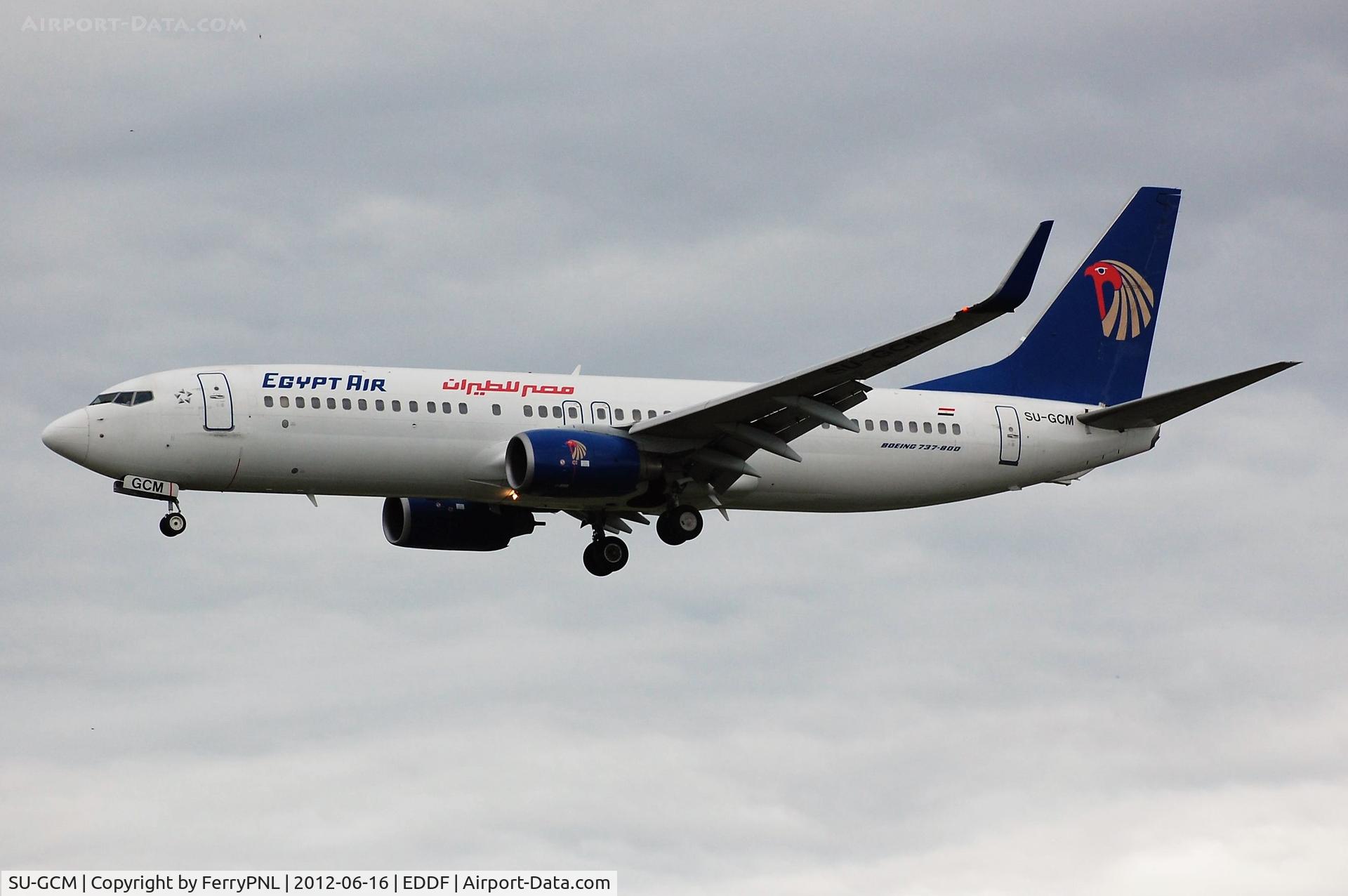 SU-GCM, 2006 Boeing 737-866 C/N 35558, Egypt AIr B738 landing