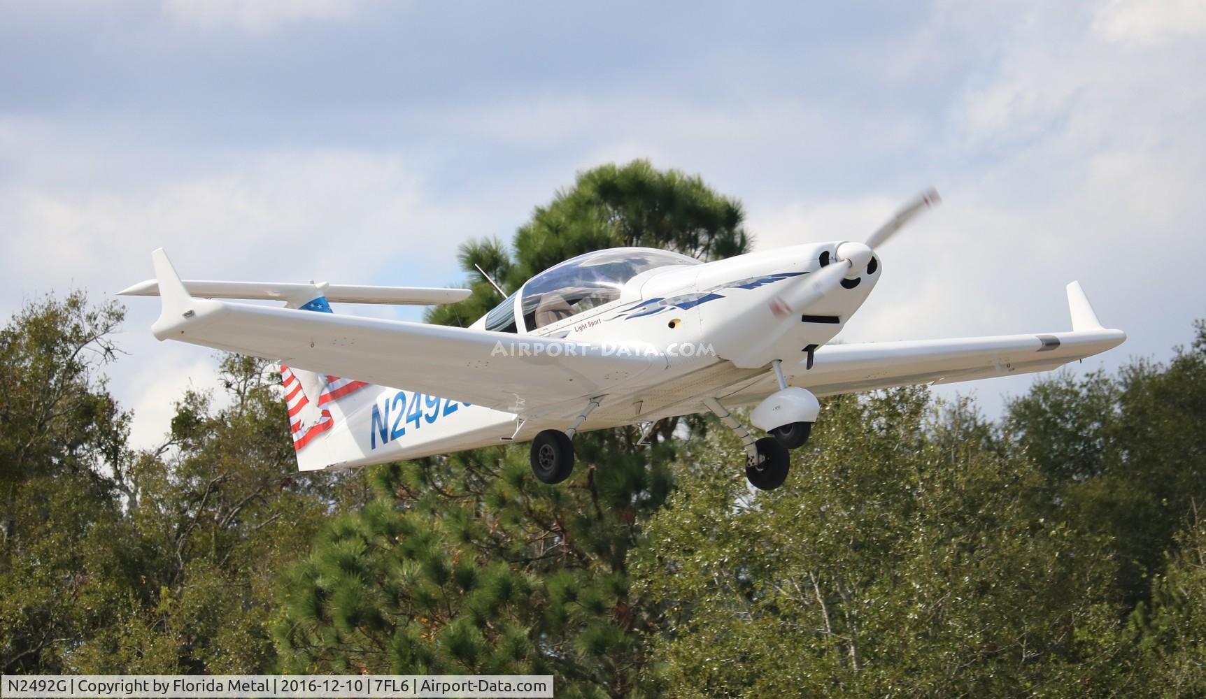 N2492G, 2007 Dova DV-1 Skylark C/N 06/14, Spruce Creek 2016