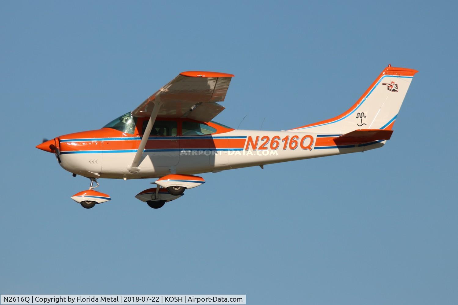 N2616Q, 1966 Cessna 182K Skylane C/N 18257816, EAA OSH 2018