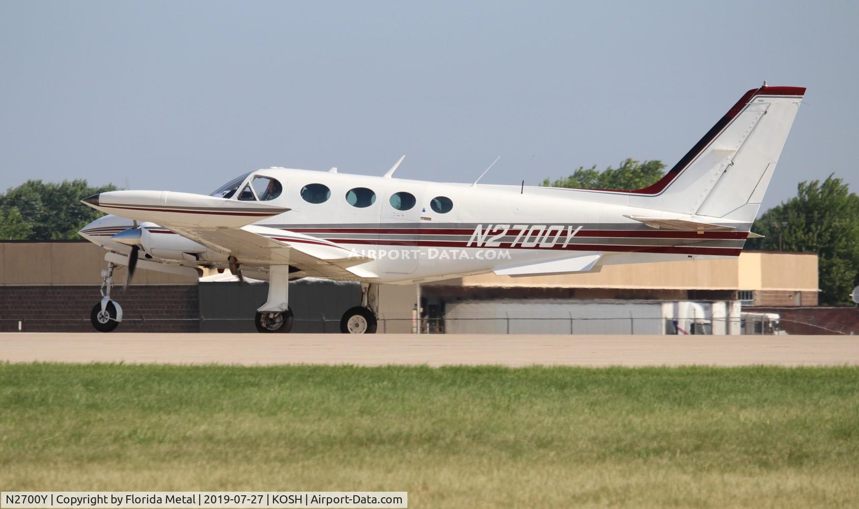 N2700Y, Cessna 340A C/N 340A0793, EAA OSH 2019