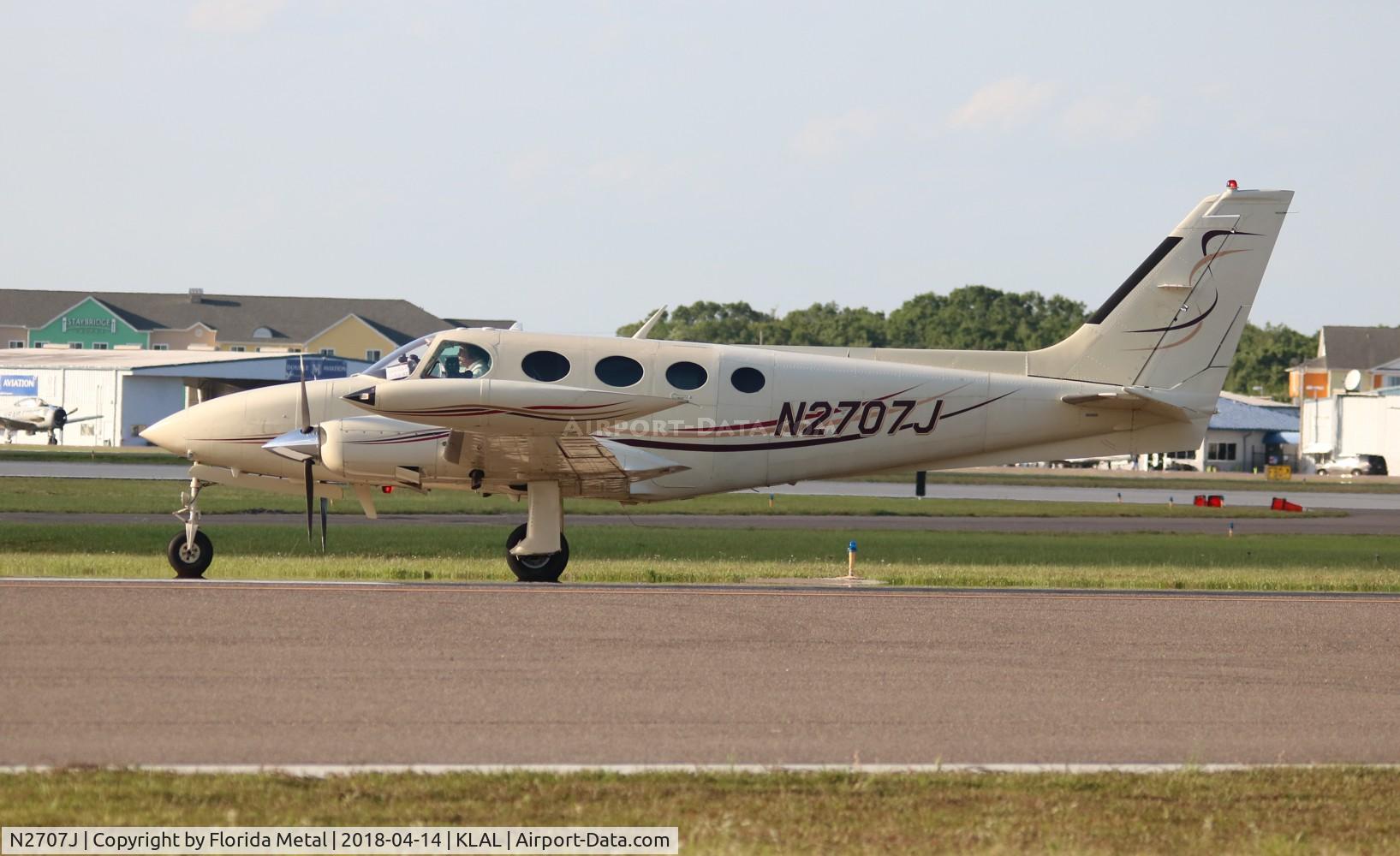 N2707J, 1979 Cessna 335 C/N 335-0023, SNF LAL 2018