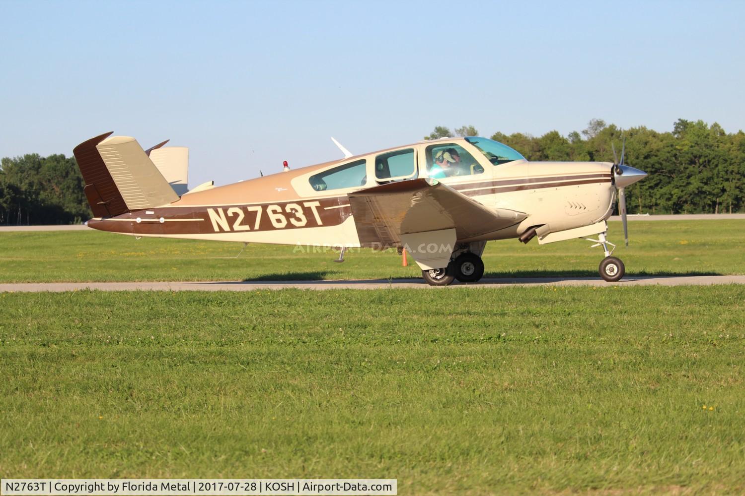N2763T, 1967 Beech V35 Bonanza C/N D-8469, EAA OSH 2017
