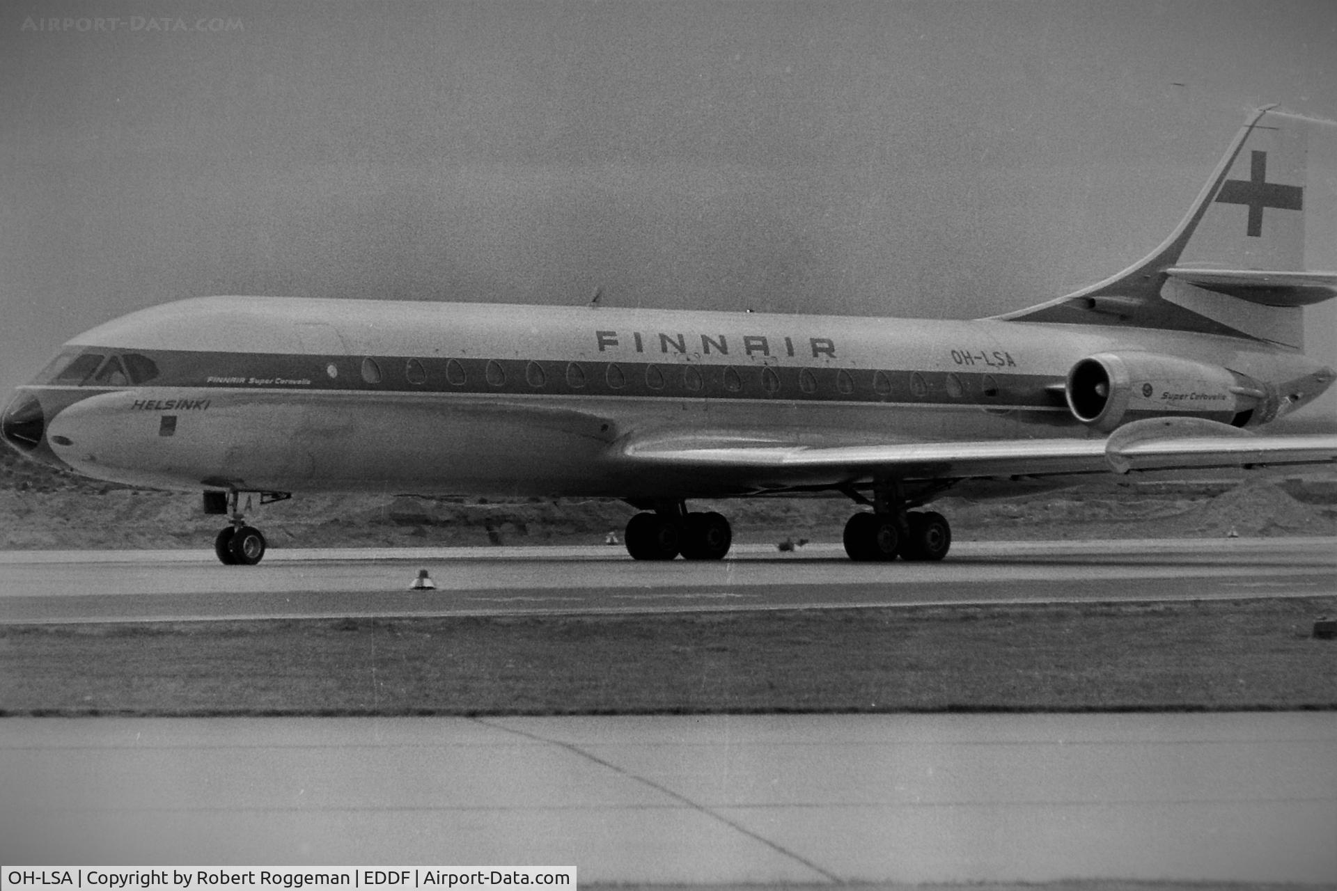 OH-LSA, 1964 Sud Aviation SE-210 Caravelle 10B3 Super B C/N 181, 1965.FINNAIR.named HELSINKI.