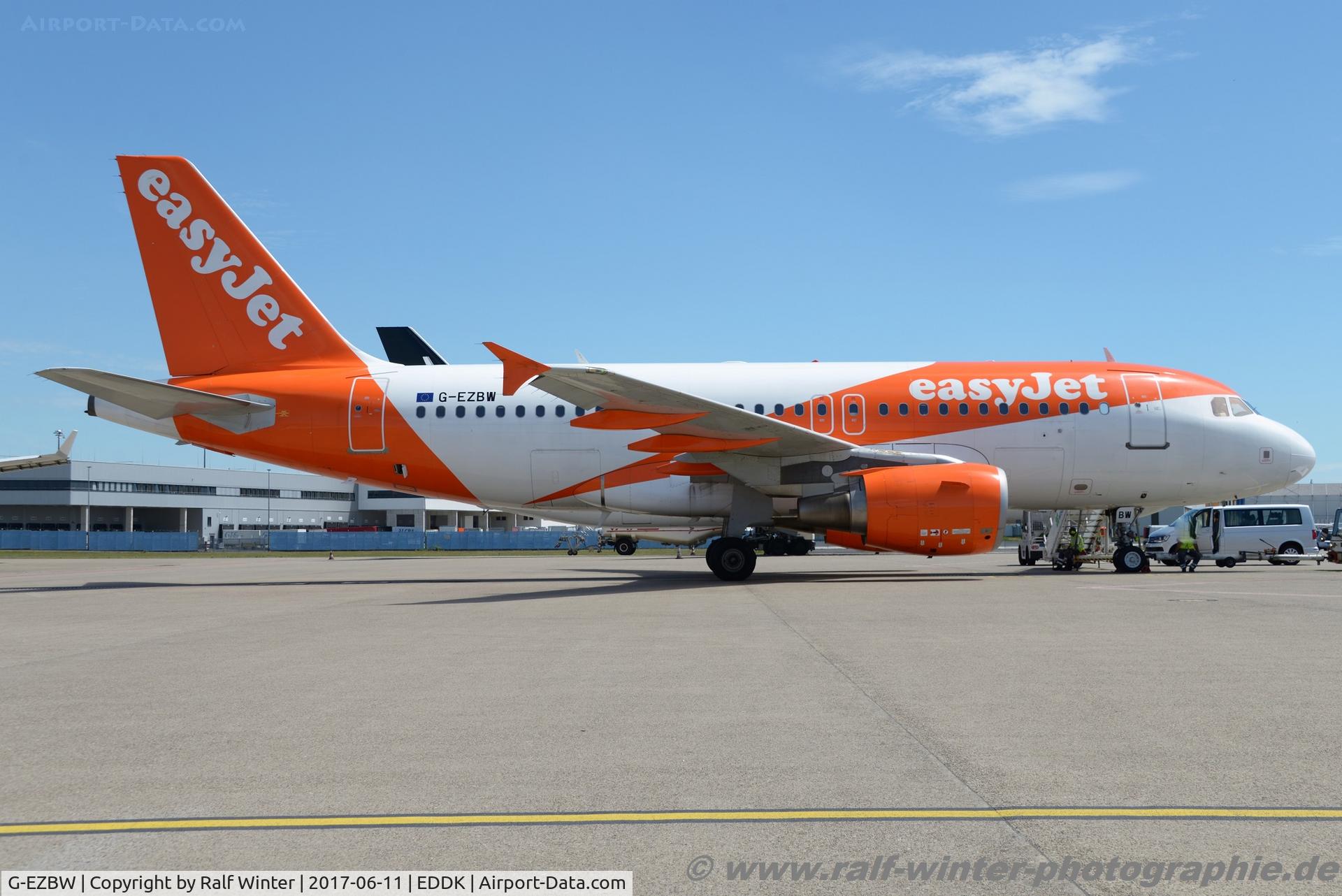 G-EZBW, 2007 Airbus A319-111 C/N 3134, Airbus A319-111 - U2 EZY easyJet - 3134 - G-EZBW - 11.06.2017 - CGN