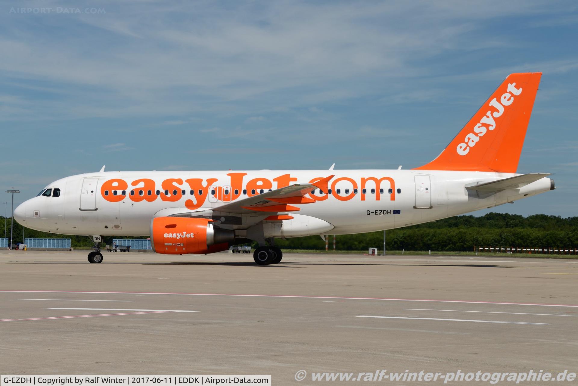 G-EZDH, 2008 Airbus A319-111 C/N 3466, Airbus A319-111 - U2 EZY easyJet - 3466 - G-EZDH - 11.06.2017 - CGN