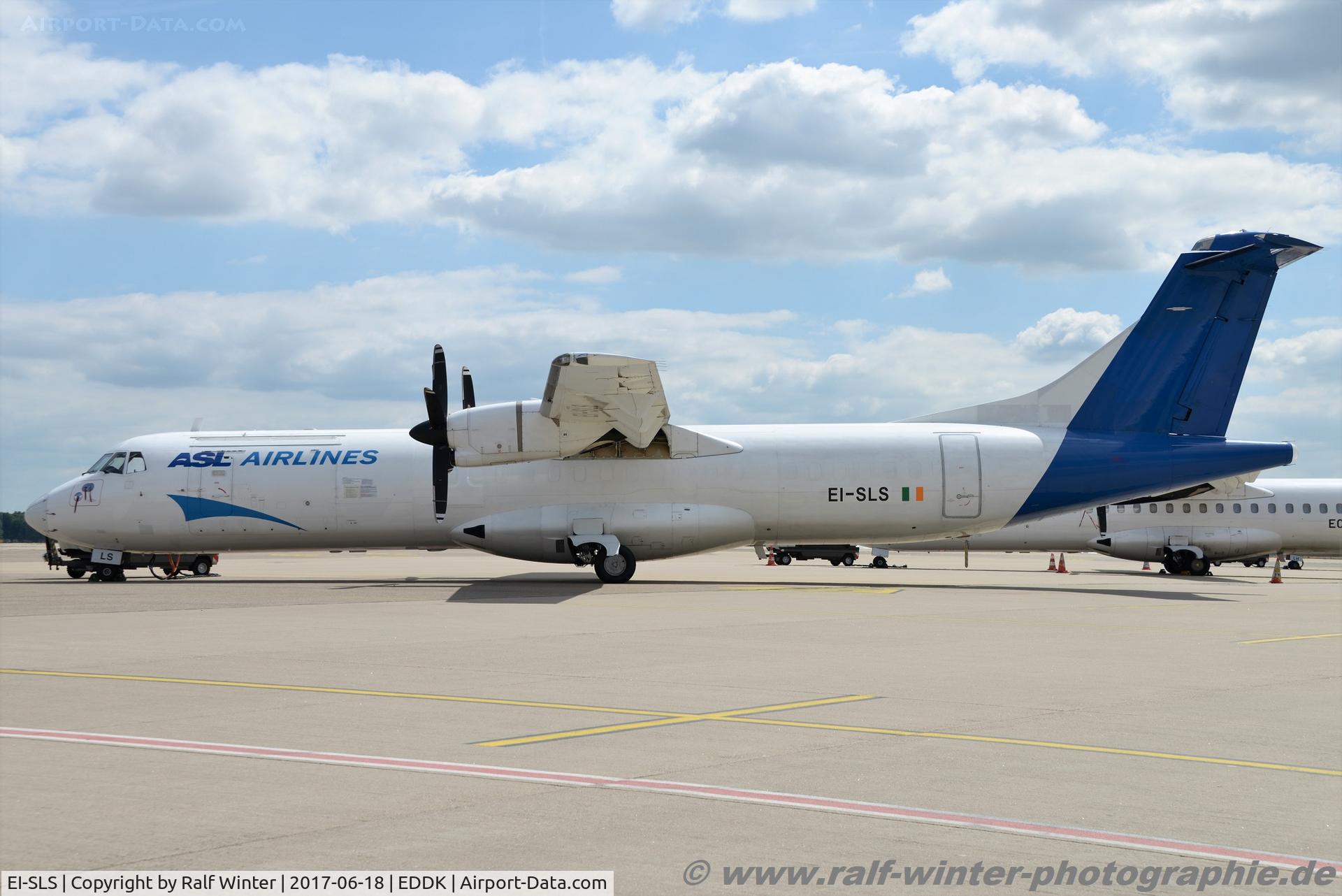 EI-SLS, 1990 ATR 72-201F C/N 198, ATR 72-201F - SBR ASL Airlines Ireland - 198 - EI-SLS - 18.06.2017 - CGN