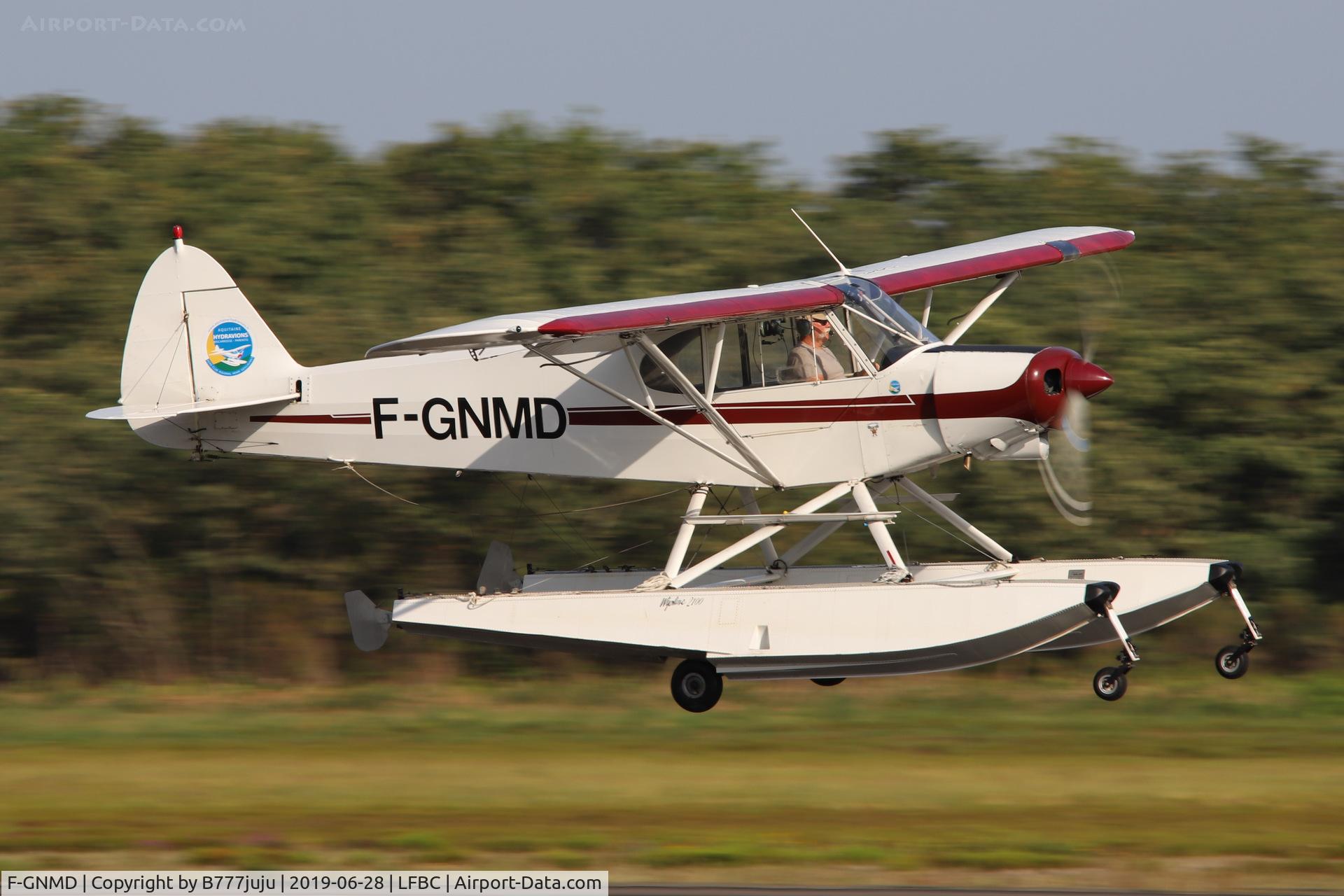 F-GNMD, 1982 Piper PA-18-150 Super Cub C/N 18-8209009, at Cazaux airshow