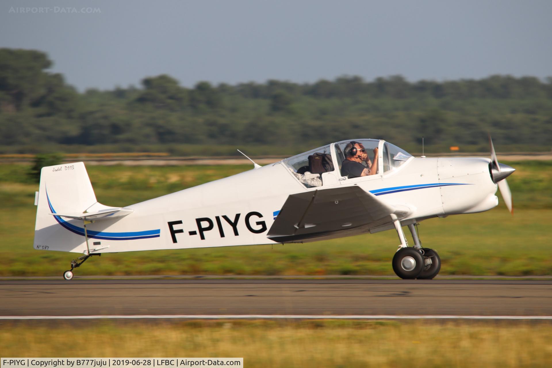F-PIYG, 1959 Jodel D-113 C/N 587, at Cazaux airshow