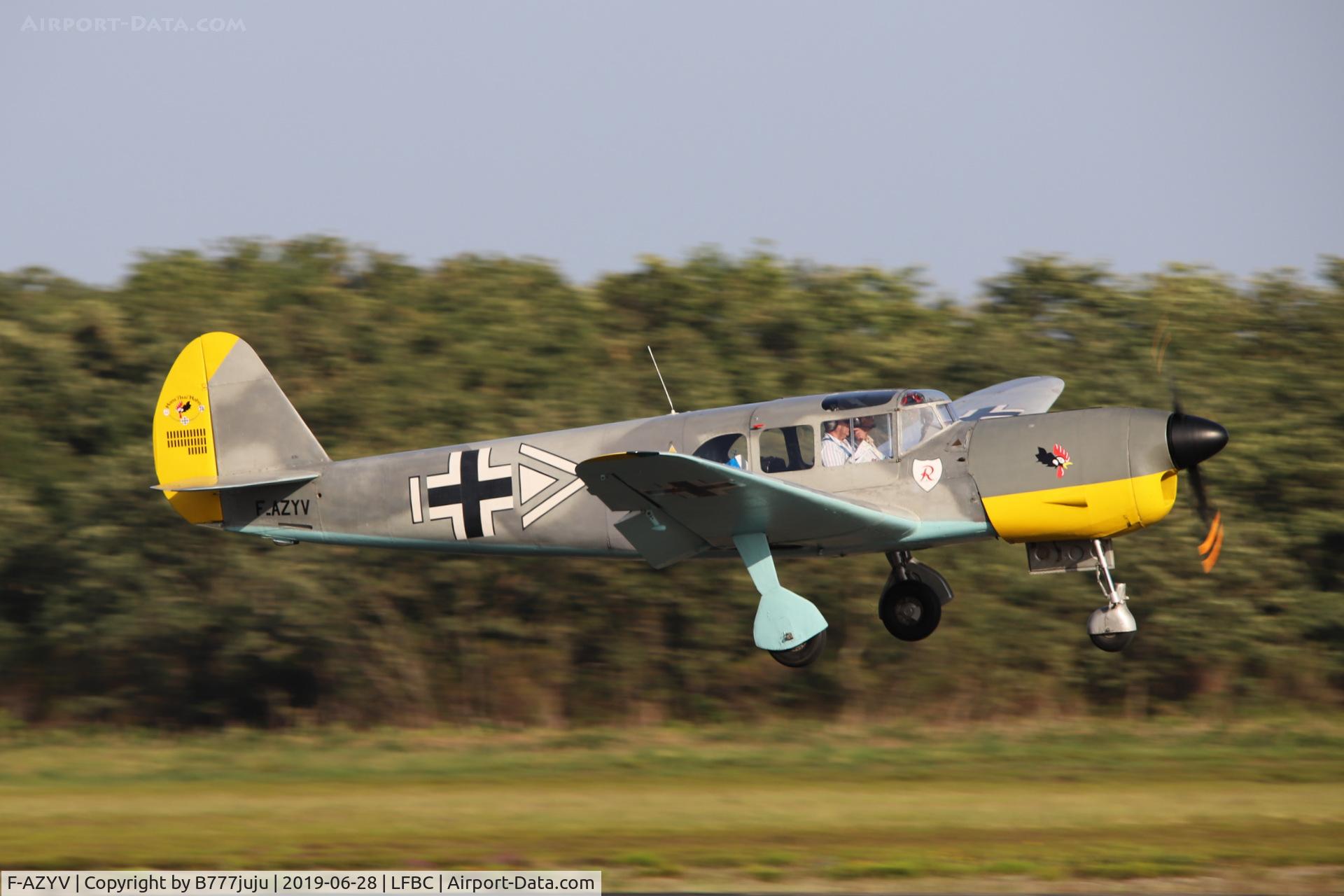 F-AZYV, Nord 1101 Noralpha C/N 13, at Cazaux airshow