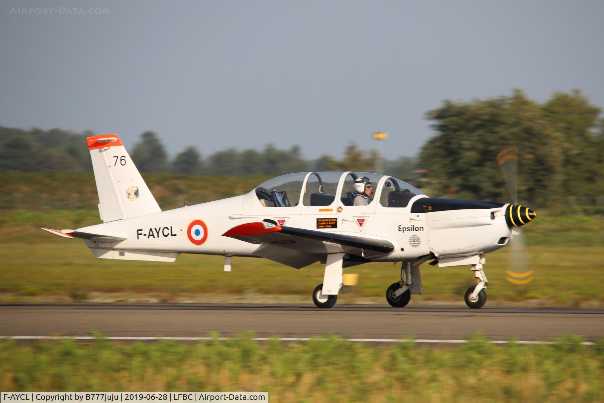 F-AYCL, Socata TB-30 Epsilon C/N 76, at Cazaux airshow
