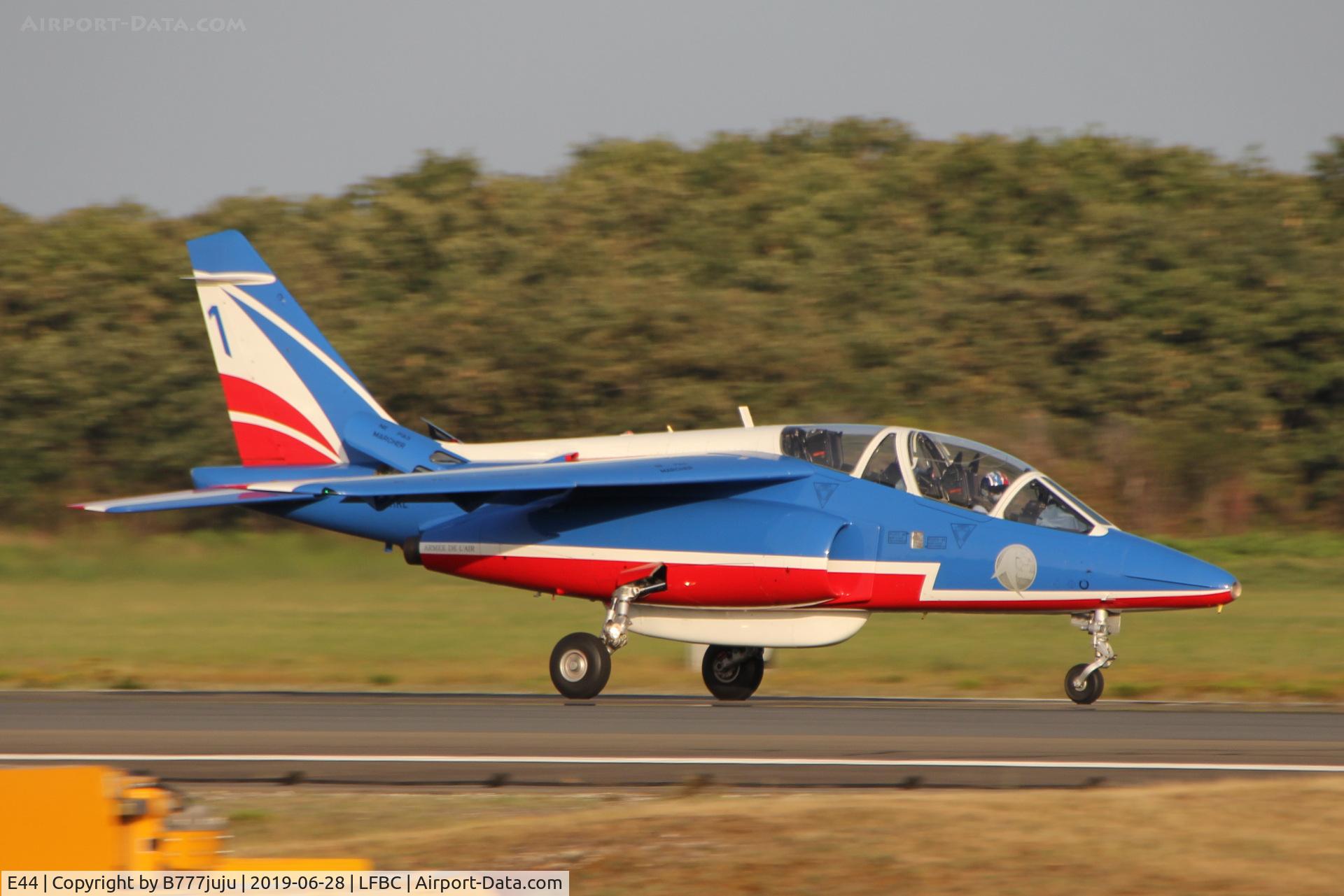E44, Dassault-Dornier Alpha Jet E C/N E44, at Cazaux airshow