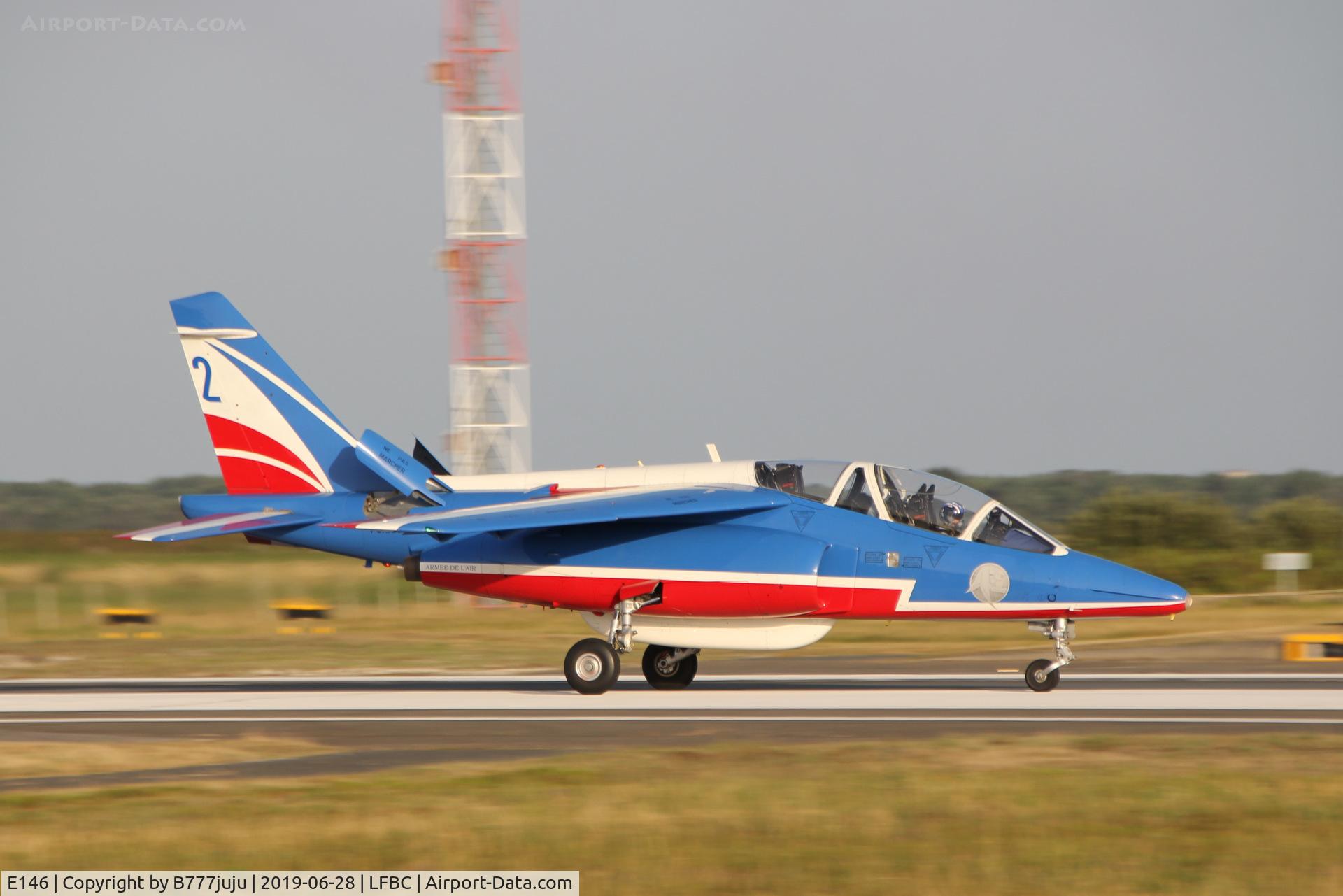 E146, Dassault-Dornier Alpha Jet E C/N E146, at Cazaux airshow