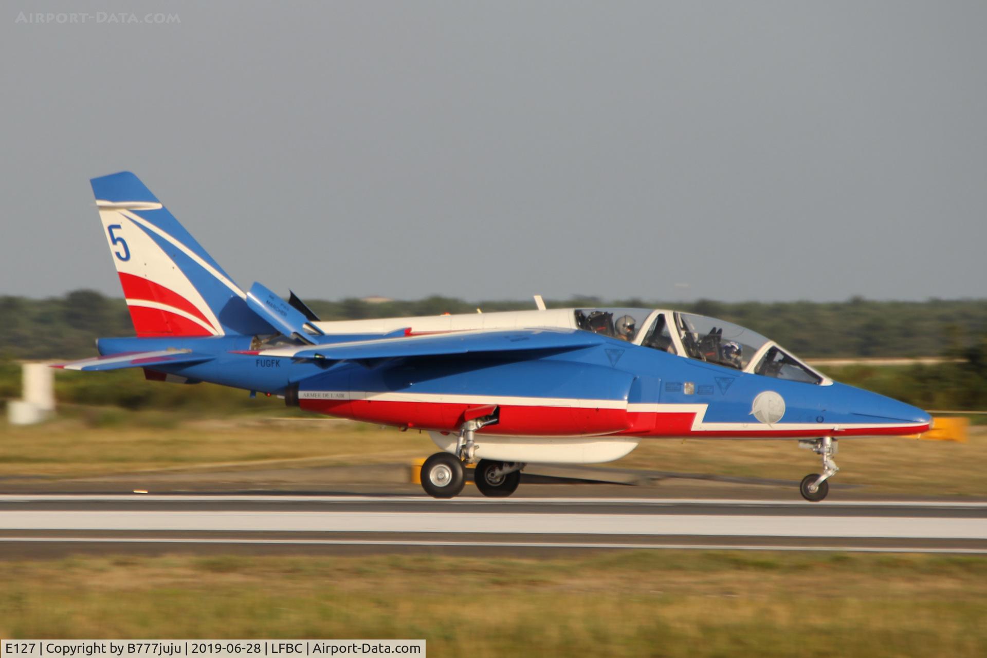 E127, 1983 Dassault-Dornier Alpha Jet E C/N E127, at Cazaux airshow