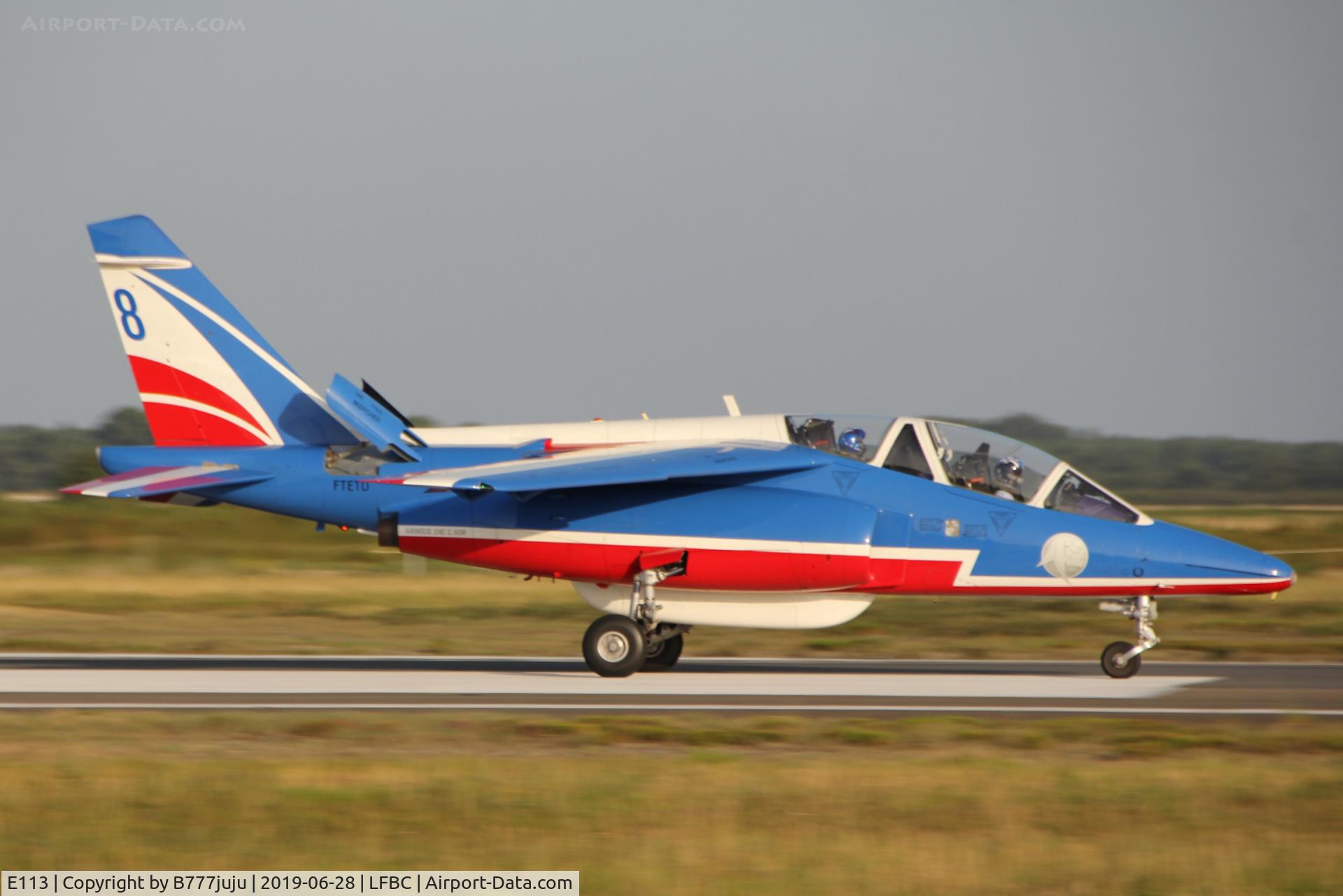 E113, Dassault-Dornier Alpha Jet E C/N E113, at Cazaux airshow
