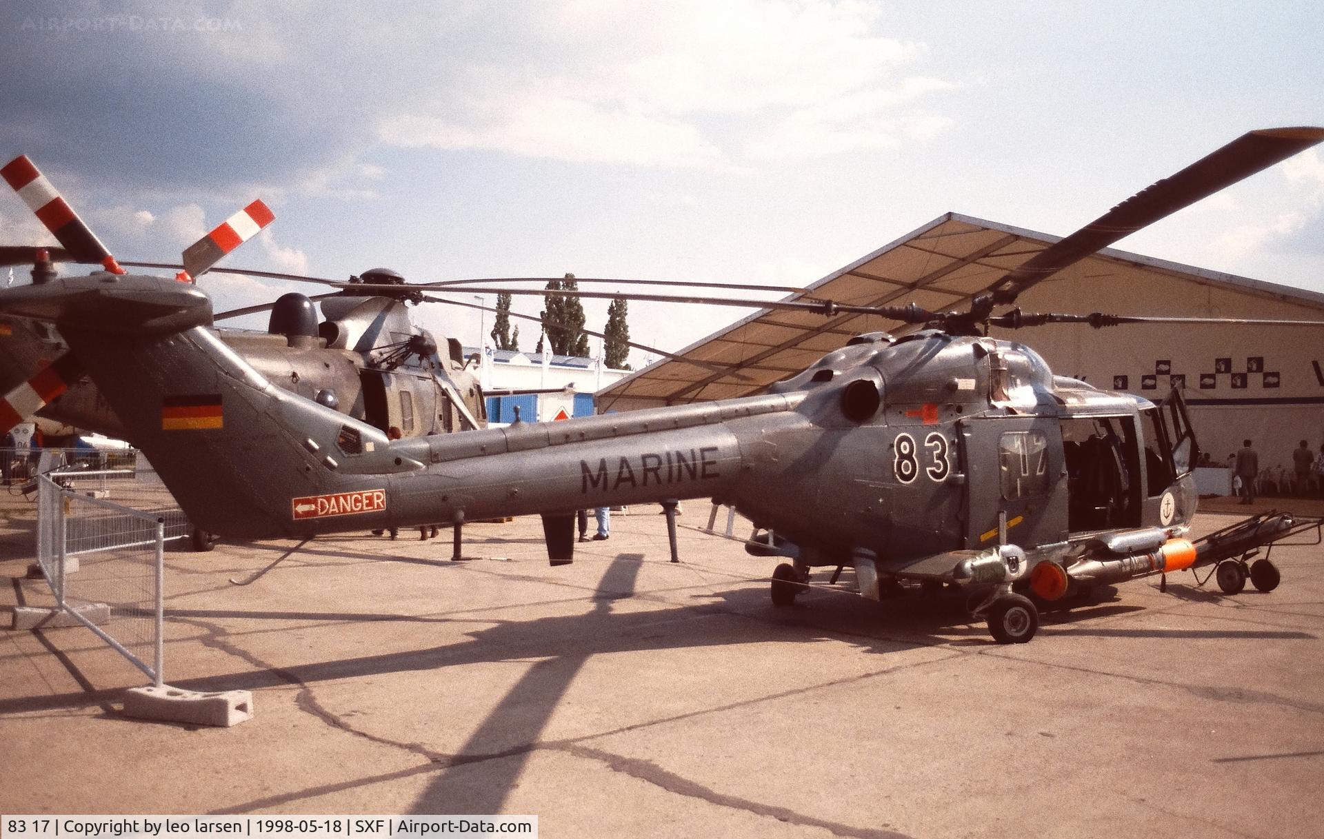 83 17, 1988 Westland Lynx Mk.88 C/N 415, Berlin Air Show 18.5.1998