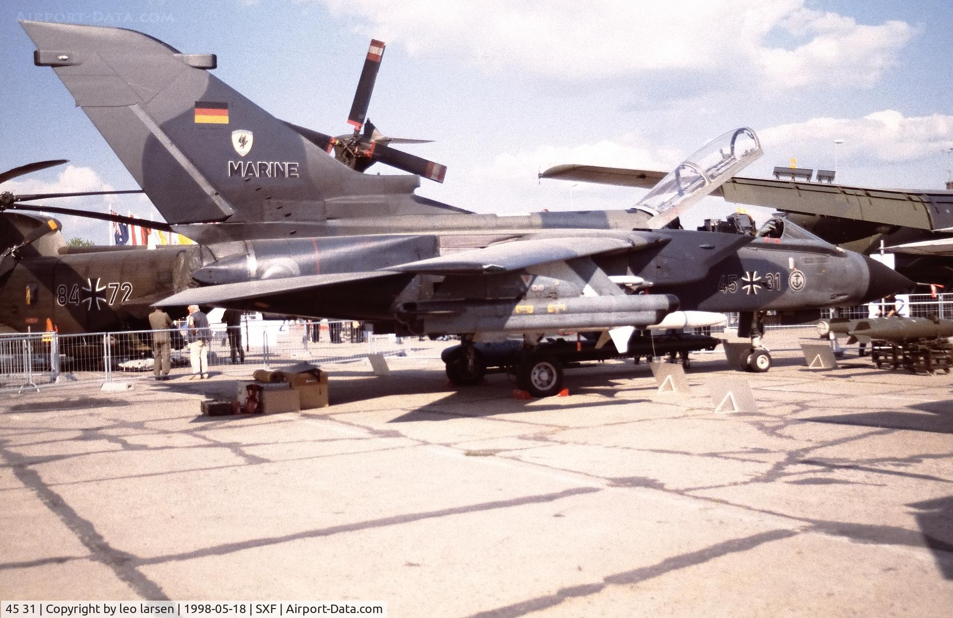 45 31, Panavia Tornado IDS C/N 579/GS179/4231, Berlin Air Show 18.5.1998