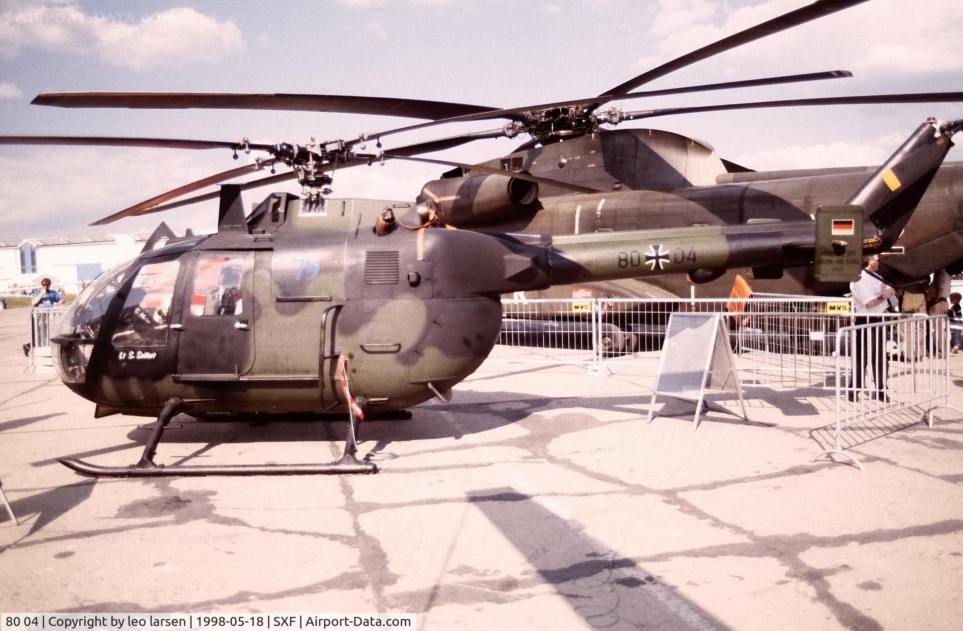 80 04, 1979 MBB Bo.105M C/N 5004, Berlin Air Show 18.5.1998