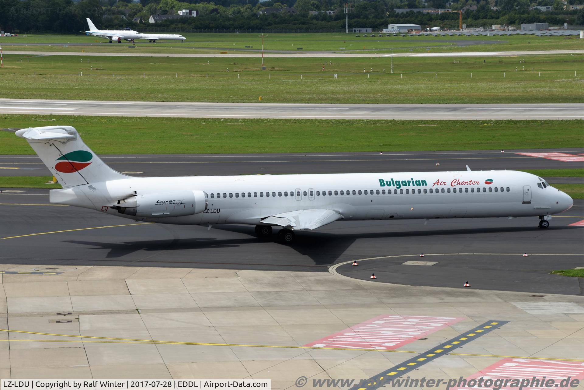 LZ-LDU, 1992 McDonnell Douglas MD-82 (DC-9-82) C/N 53204, McDonnell Douglas MD-82 - 1T BUC Bulgarian Air Charter - 53204 - LZ-LDU - 28.07.2017 - DUS