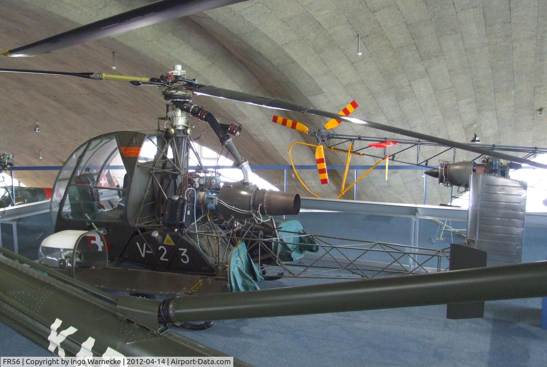 FR56, Sud Ouest SO.1221 Djinn C/N 38/FR56, Sud-Ouest SNCASO SO.1221 Djinn at the Flieger-Flab-Museum, Dübendorf