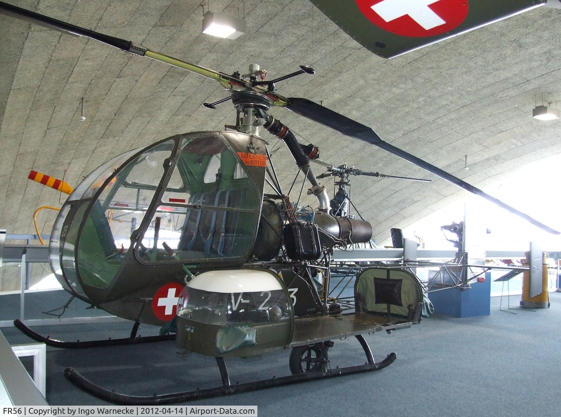 FR56, Sud Ouest SO.1221 Djinn C/N 38/FR56, Sud-Ouest SO.1221 Djinn at the Flieger-Flab-Museum, Dübendorf