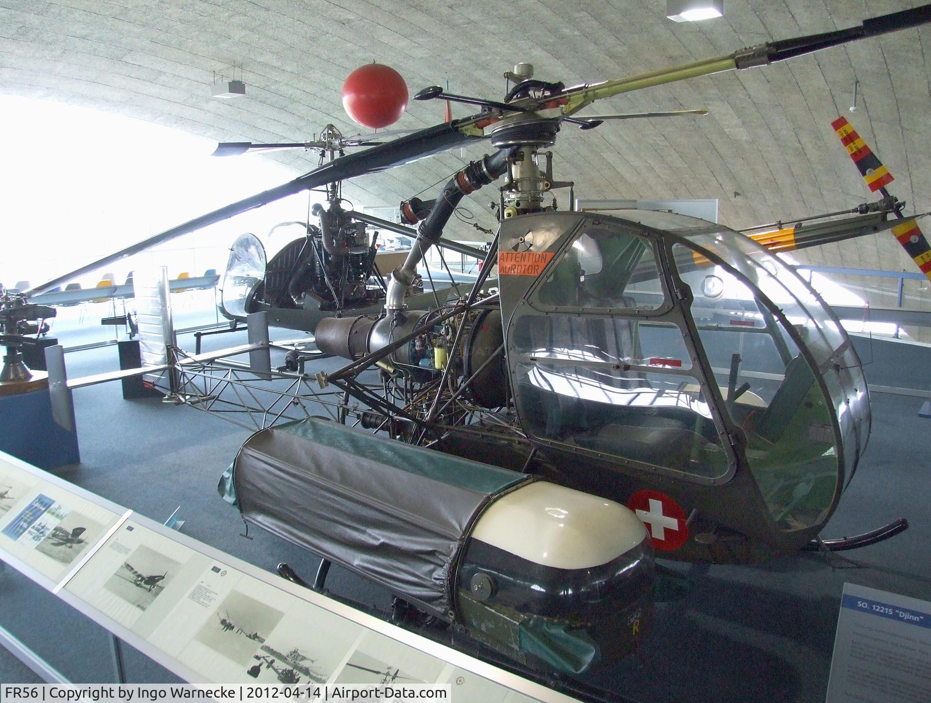 FR56, Sud Ouest SO.1221 Djinn C/N 38/FR56, Sud-Ouest SO.1221 Djinn at the Flieger-Flab-Museum, Dübendorf