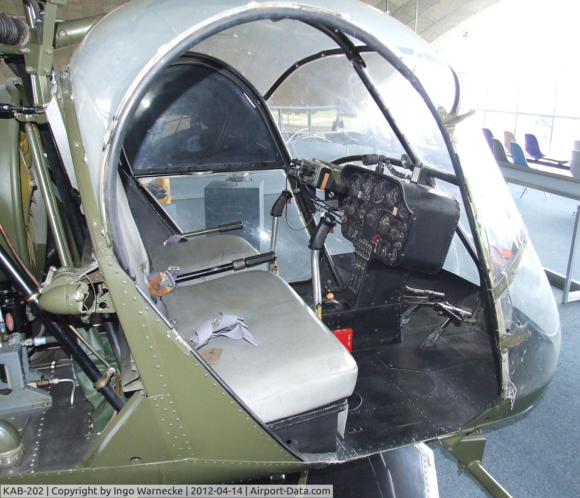 KAB-202, 1952 Hiller UH-12B C/N 387, Hiller UH-12B at the Flieger-Flab-Museum, Dübendorf  #c