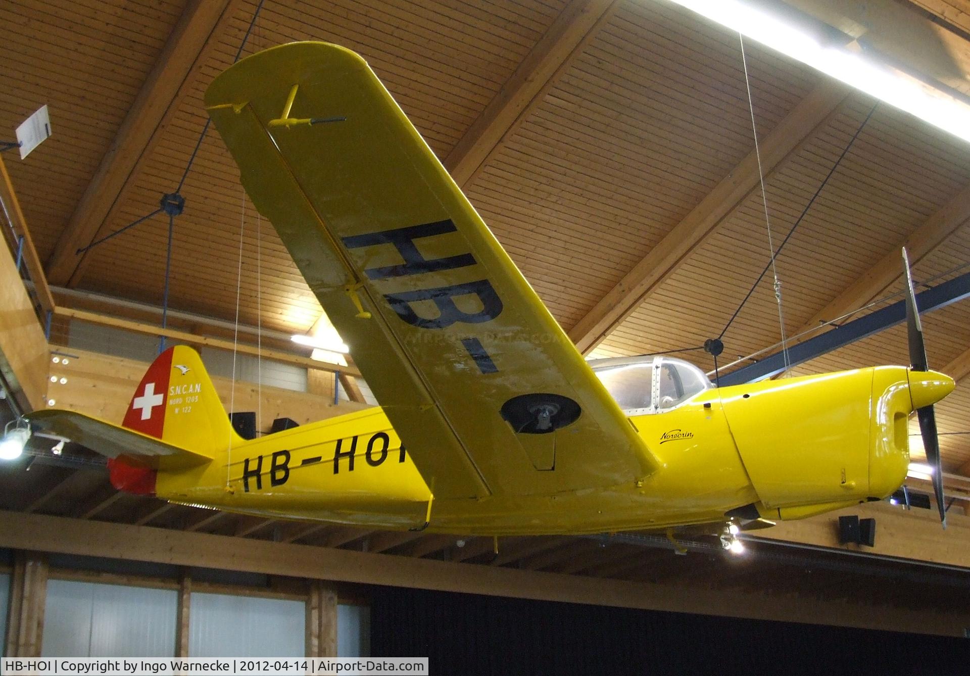 HB-HOI, 1948 Nord 1203 Norecrin II C/N 122, Nord N.1203 Norecrin II at the Flieger-Flab-Museum, Dübendorf