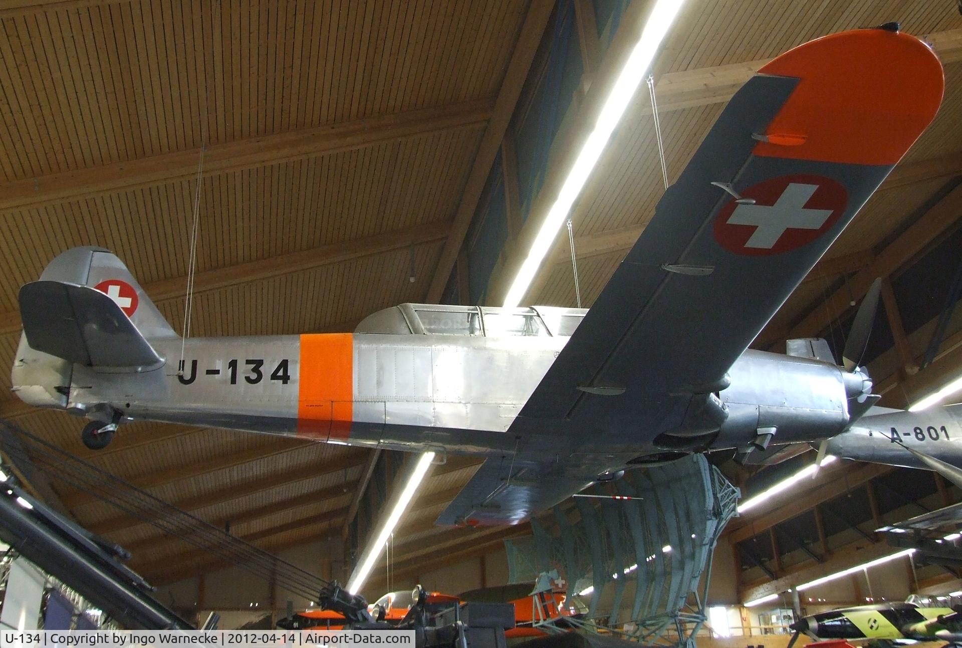 U-134, Pilatus P2-05 C/N 51, Pilatus P2-05 at the Flieger-Flab-Museum, Dübendorf