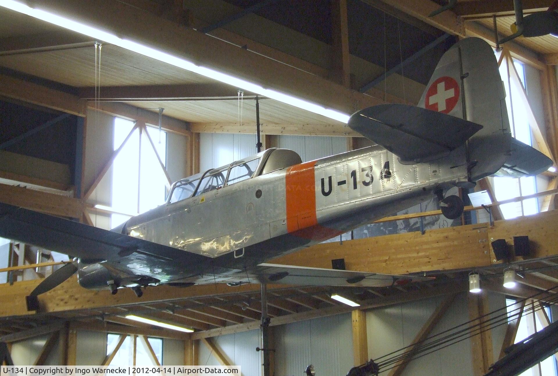 U-134, Pilatus P2-05 C/N 51, Pilatus P2-05 at the Flieger-Flab-Museum, Dübendorf