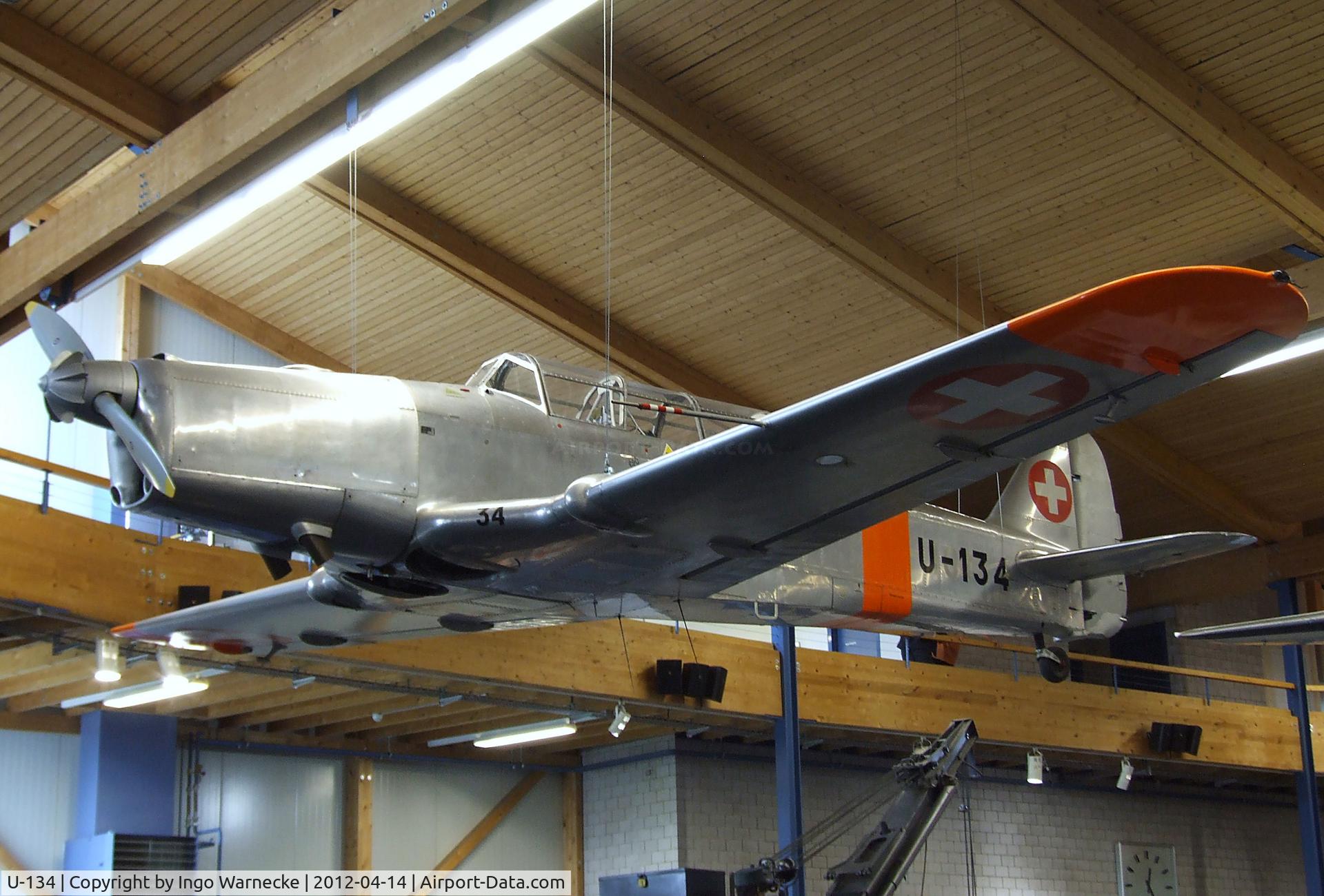 U-134, Pilatus P2-05 C/N 51, Pilatus P2-05 at the Flieger-Flab-Museum, Dübendorf