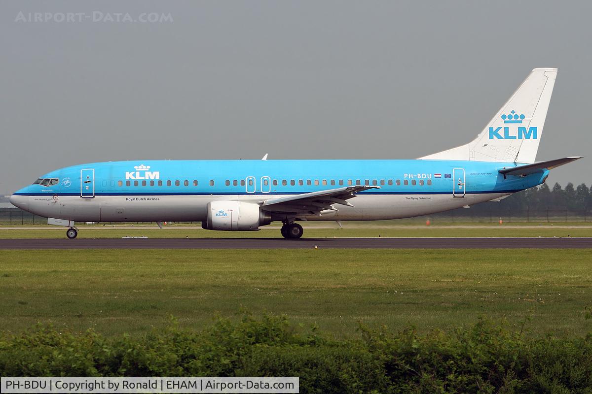 PH-BDU, 1990 Boeing 737-406 C/N 24857, at spl
