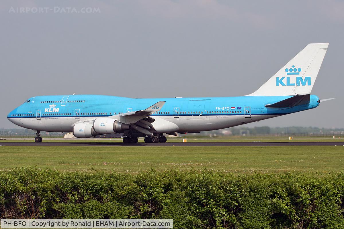 PH-BFO, 1992 Boeing 747-406BC C/N 25413, at spl