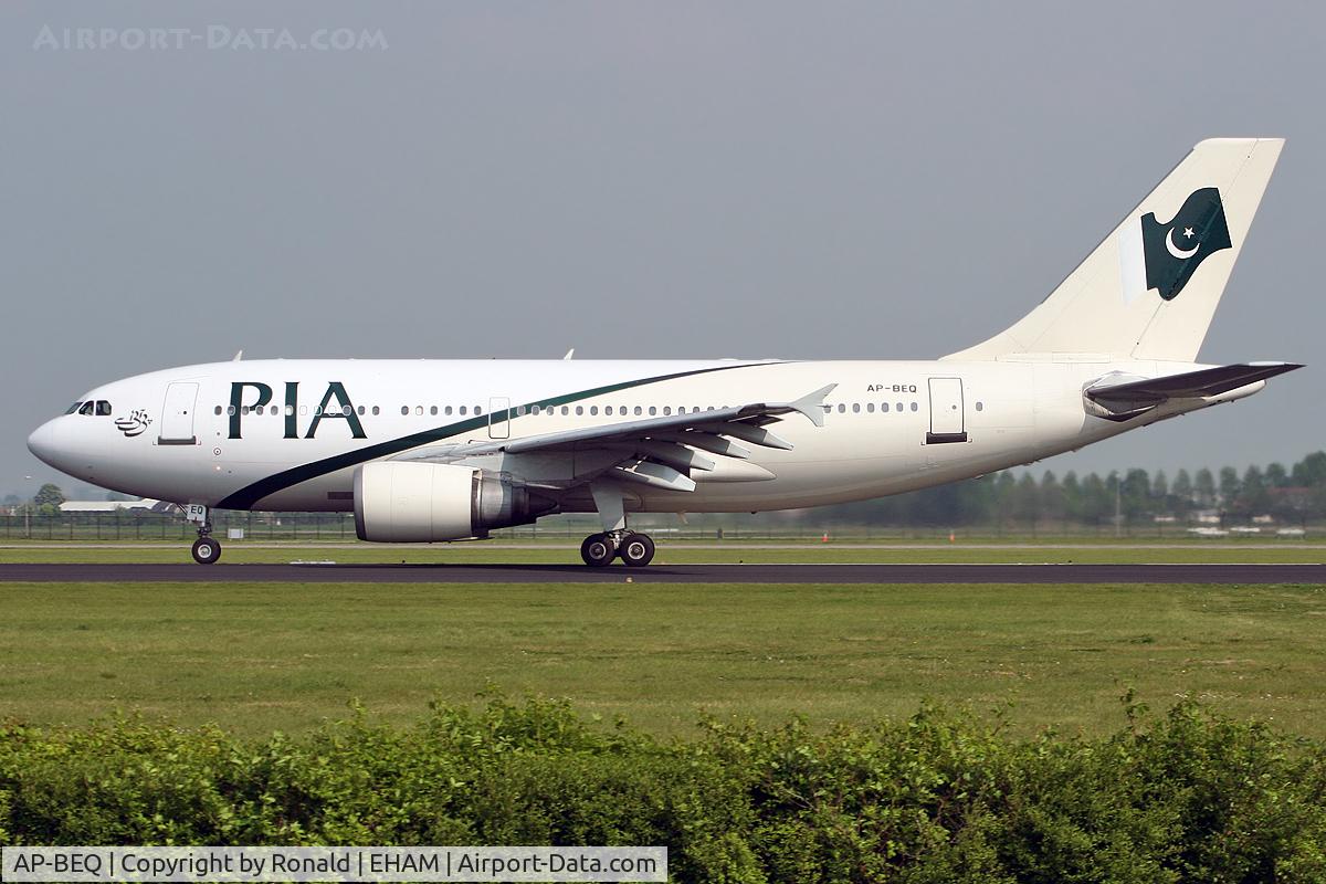 AP-BEQ, 1992 Airbus A310-308 C/N 656, at spl