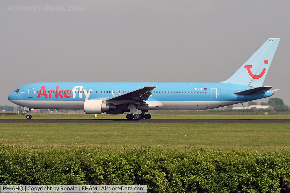 PH-AHQ, 1990 Boeing 767-383 C/N 24477, at spl