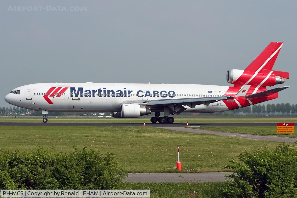 PH-MCS, 1995 McDonnell Douglas MD-11F C/N 48618, at spl
