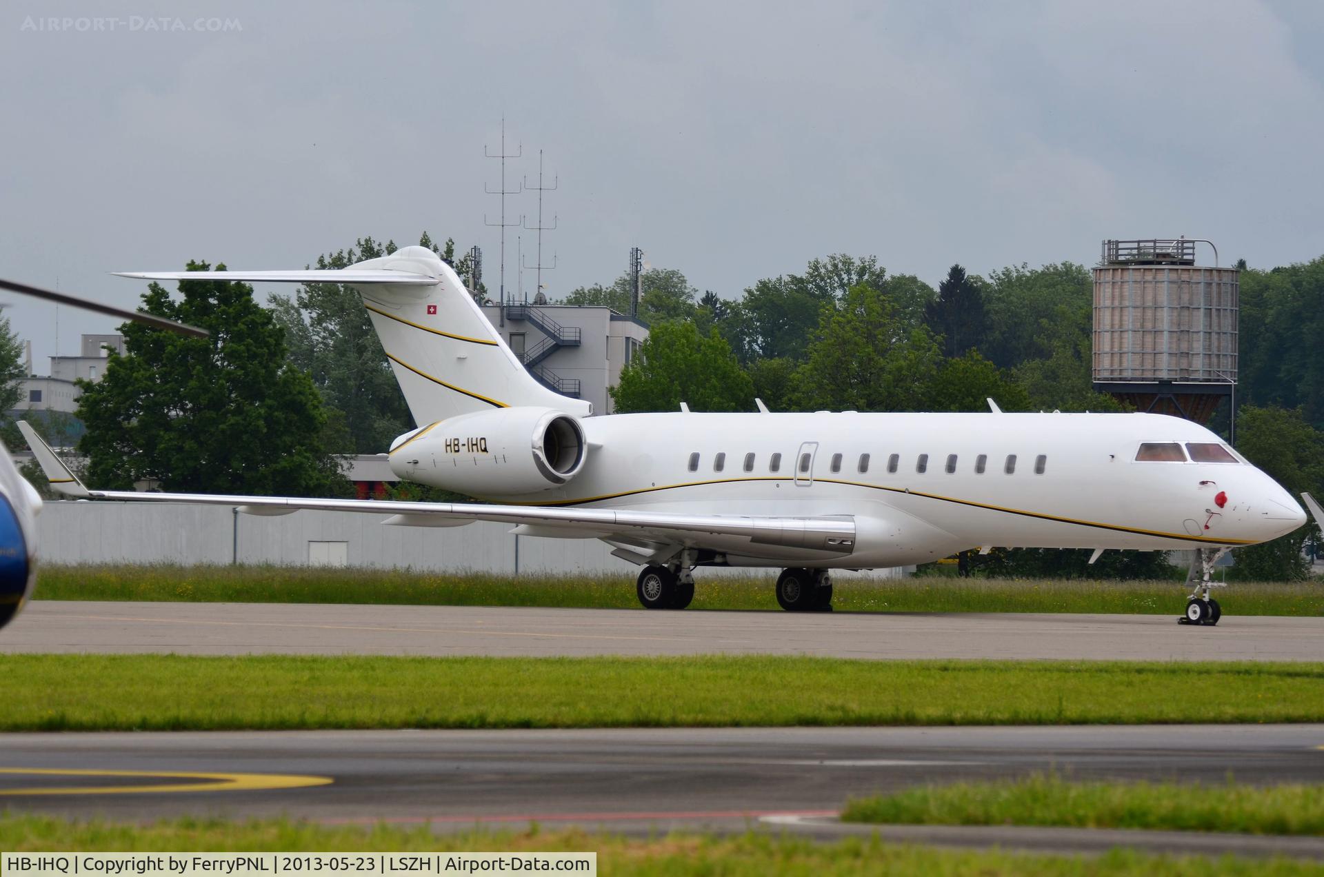 HB-IHQ, 1998 Bombardier BD-700-1A10 Global Express C/N 9011, KJJ Transportation BD700