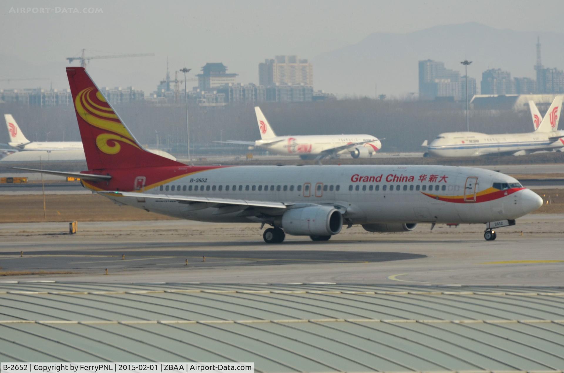 B-2652, 2000 Boeing 737-84P C/N 30475, Grand China B738