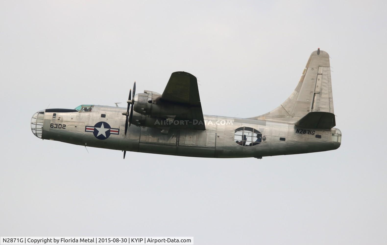 N2871G, Consolidated Vultee P4Y-2 Privateer C/N 66302, TOM YIP 2015