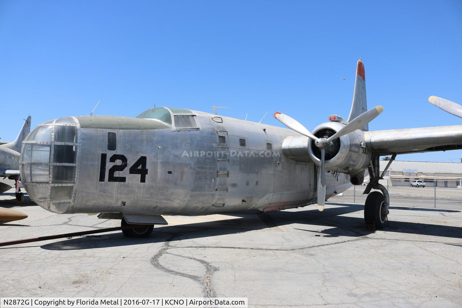 N2872G, 1945 Consolidated Vultee PB4Y-2 C/N 66300, Yanks Museum 2016