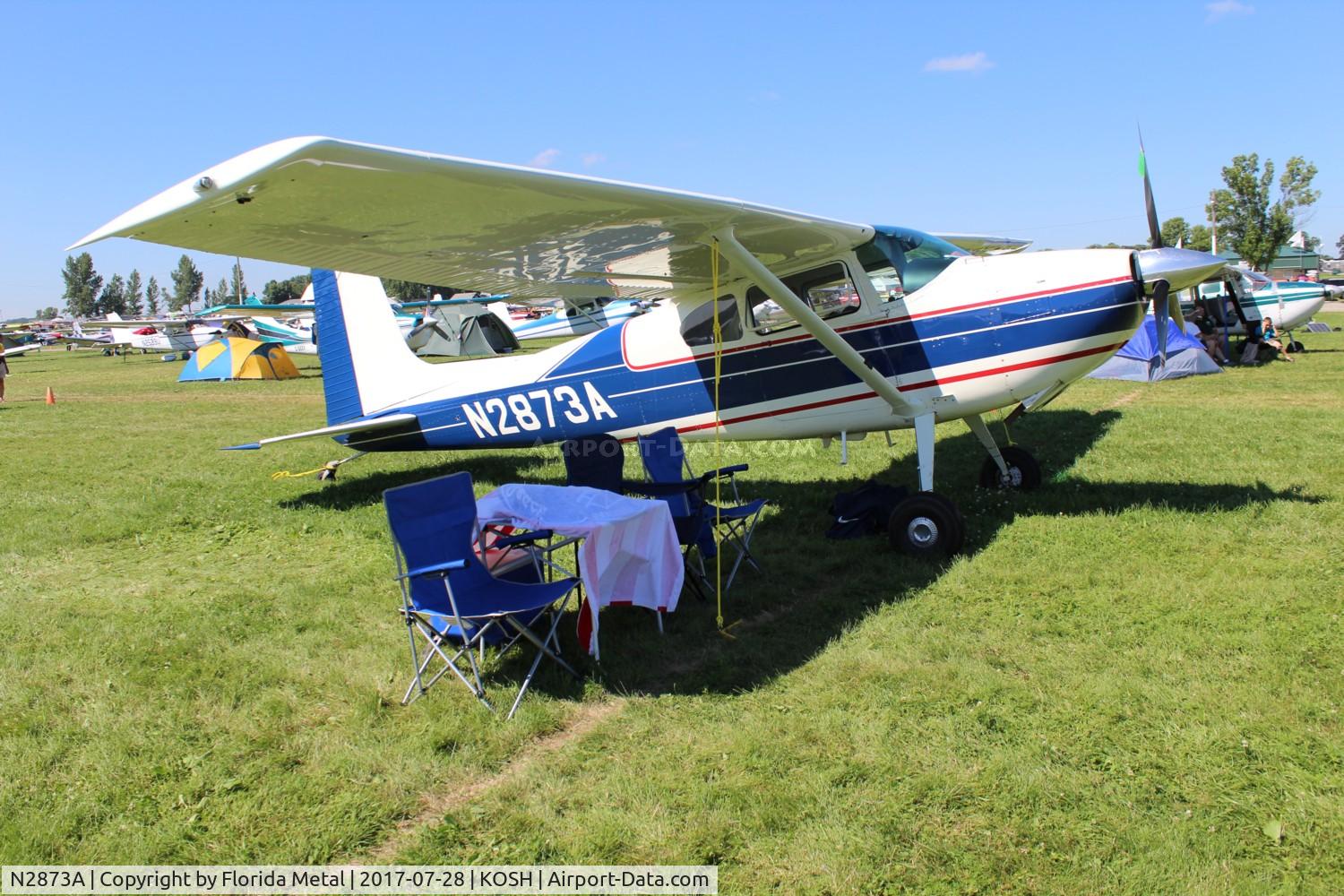 N2873A, 1953 Cessna 180 C/N 30073, EAA OSH 2017