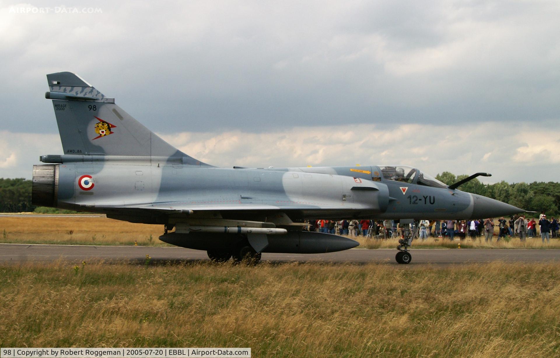 98, Dassault Mirage 2000C C/N 358, OPEN DAY.12-YU.