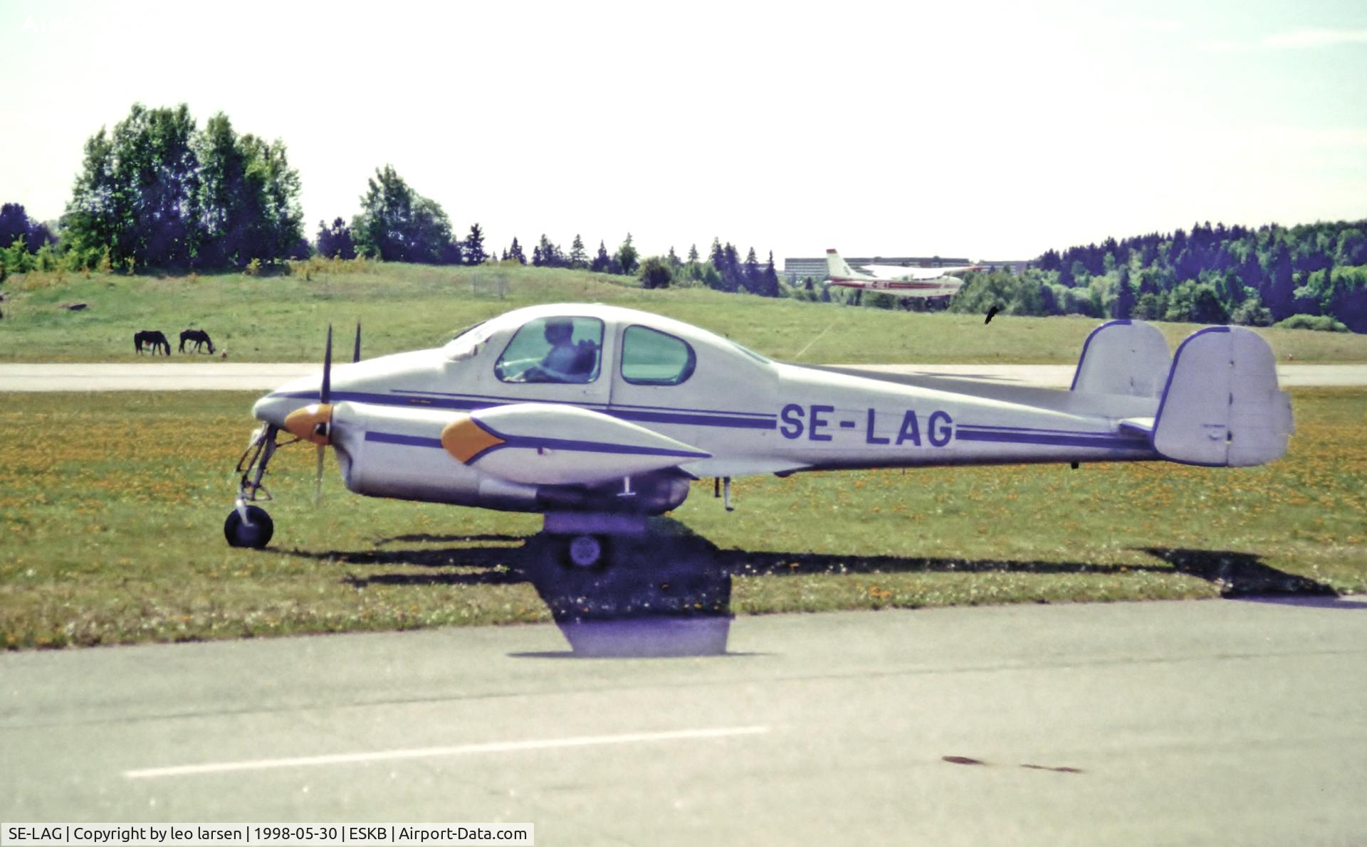 SE-LAG, 1965 Let L-200D Morava C/N 171404, Barkaby 30.5.1998