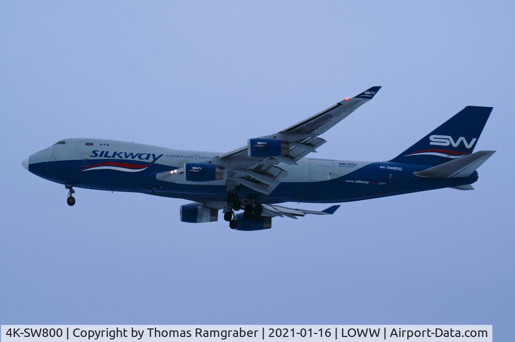 4K-SW800, 1998 Boeing 747-4R7F/SCD C/N 29729, Silk Way West Airlines Boeing 747-400F/SCD