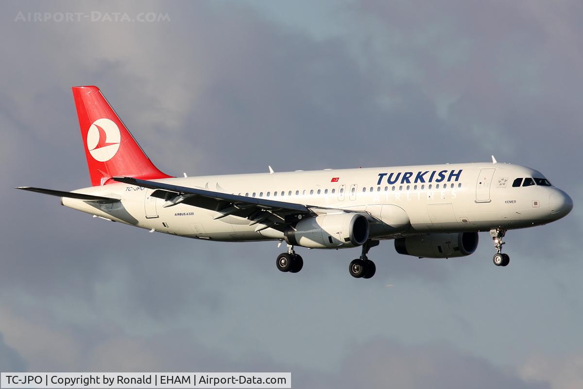 TC-JPO, 2008 Airbus A320-232 C/N 3567, at spl