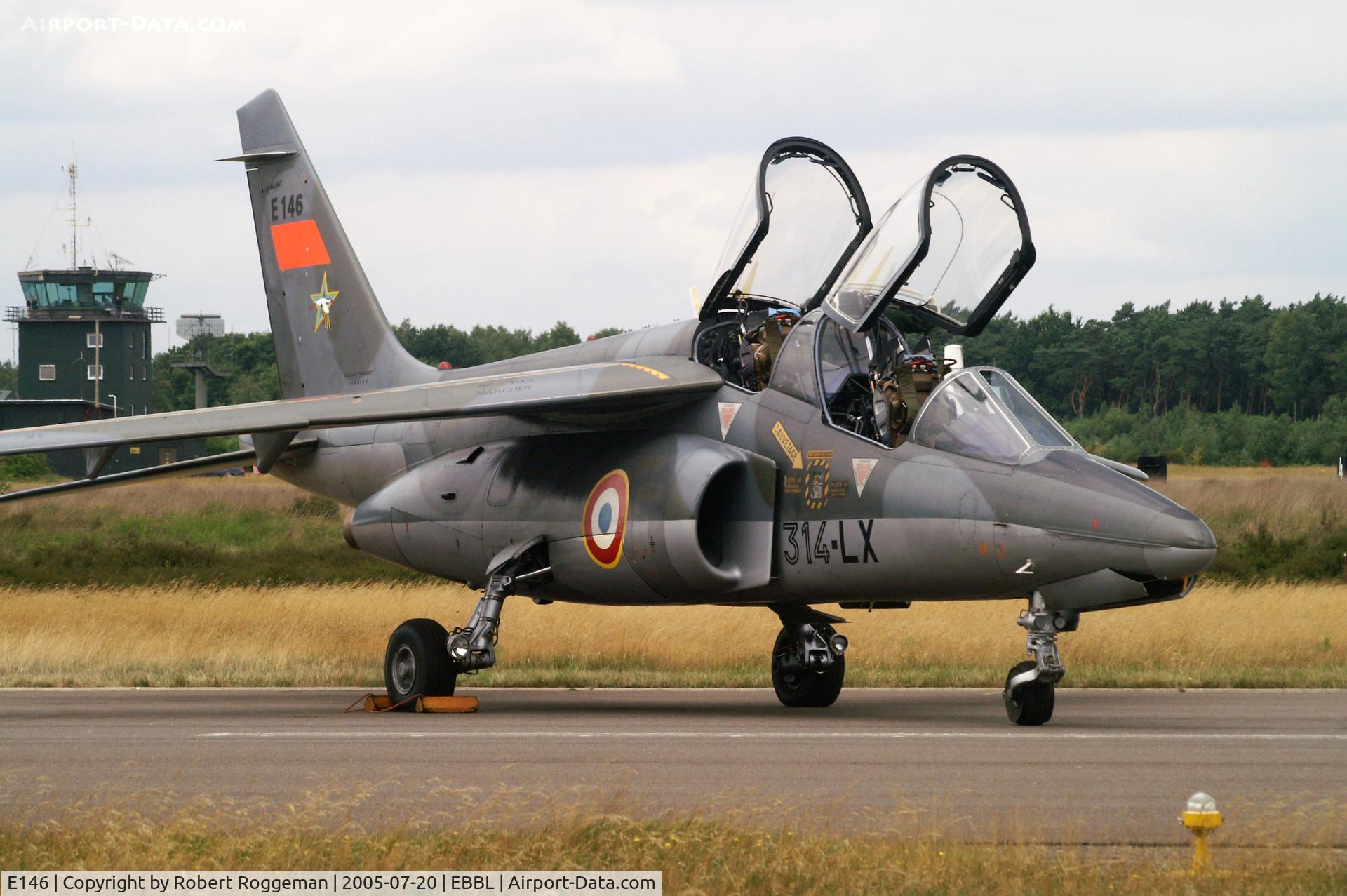 E146, Dassault-Dornier Alpha Jet E C/N E146, OPEN DAY.314-LX.