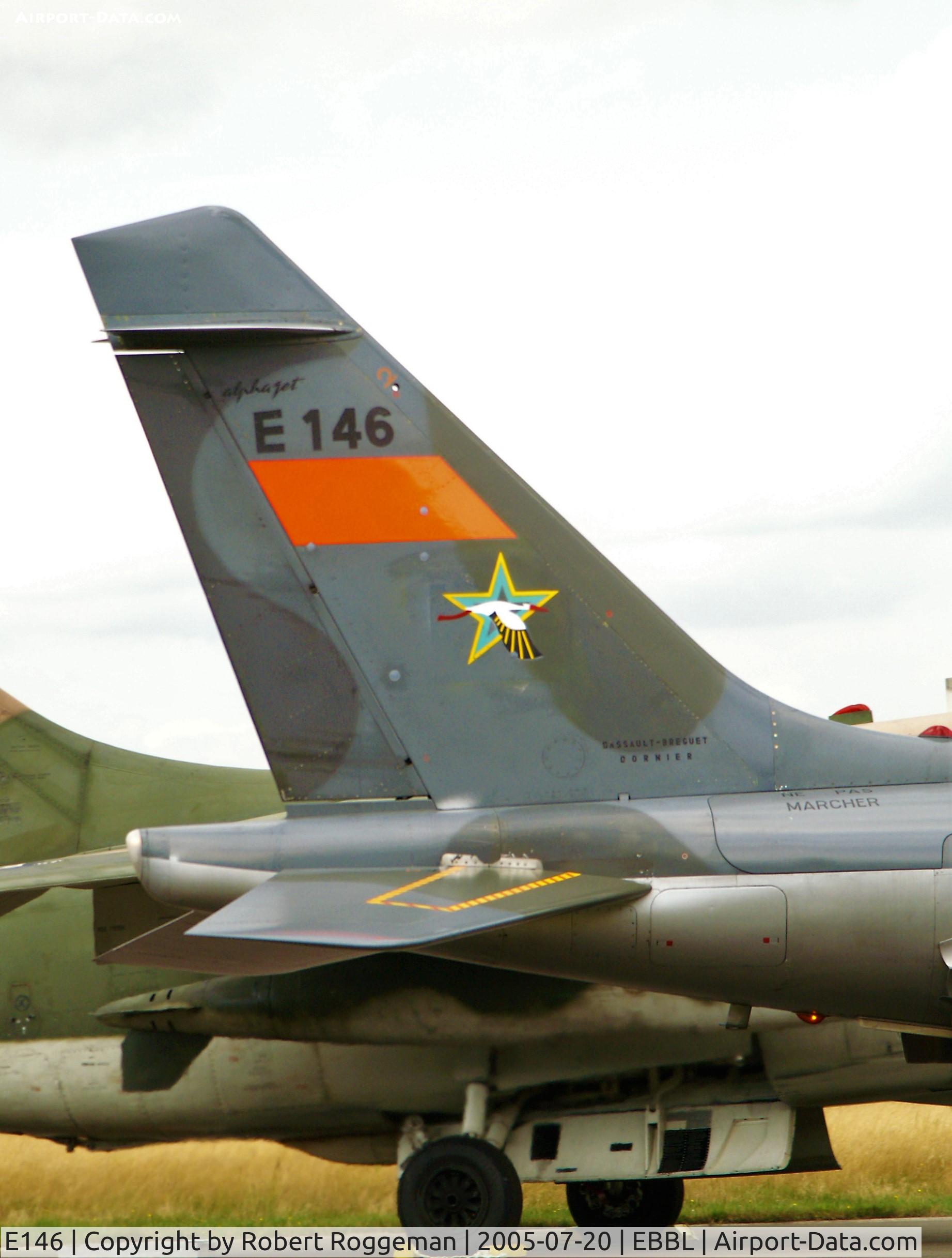 E146, Dassault-Dornier Alpha Jet E C/N E146, OPEN DAY.314-LX.